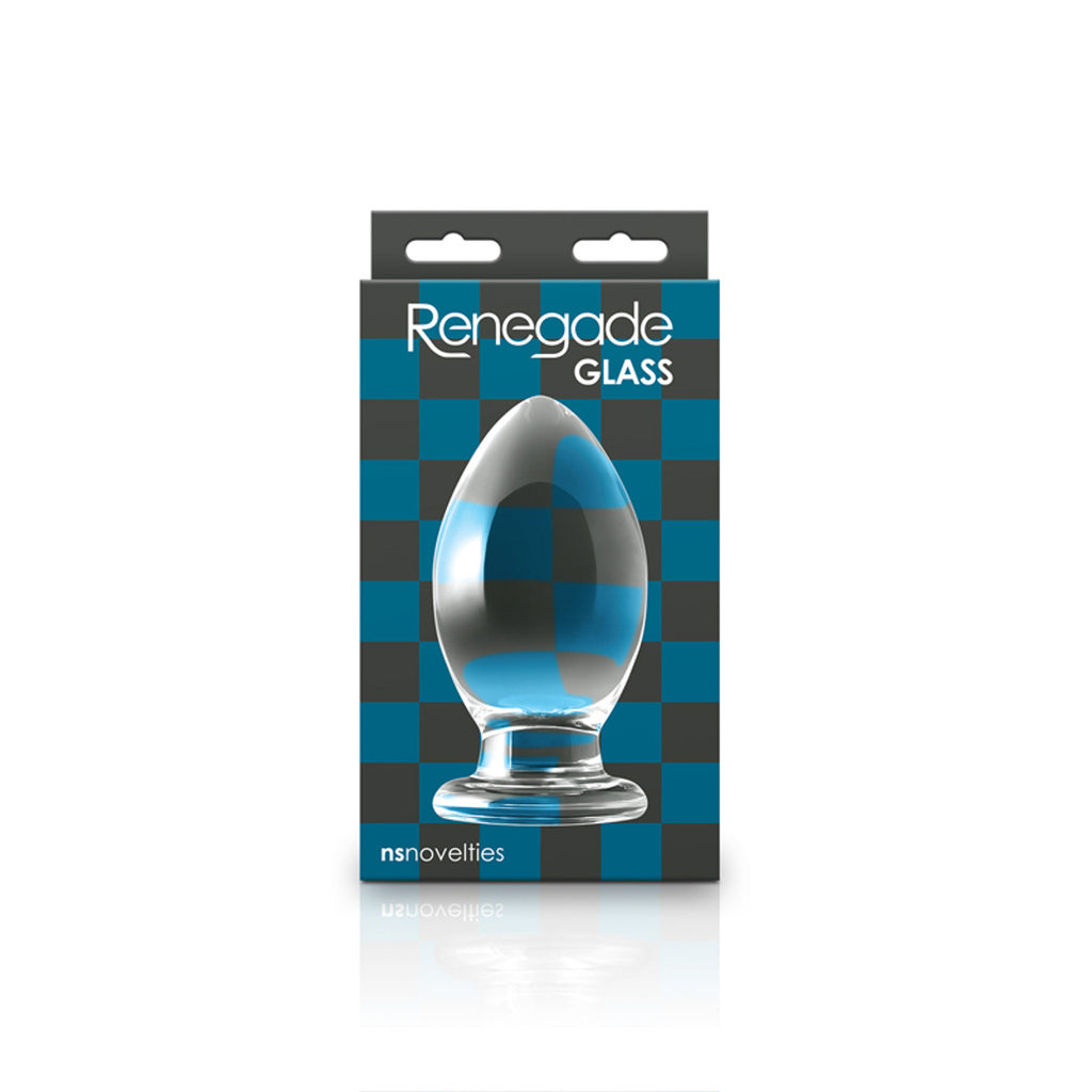263753 - Renegade Glass Bishop Plug - 4.7 Inch - Just for you desires