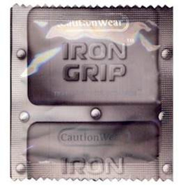 268937 - Caution Wear Iron Grip - Single Unit - Just for you desires
