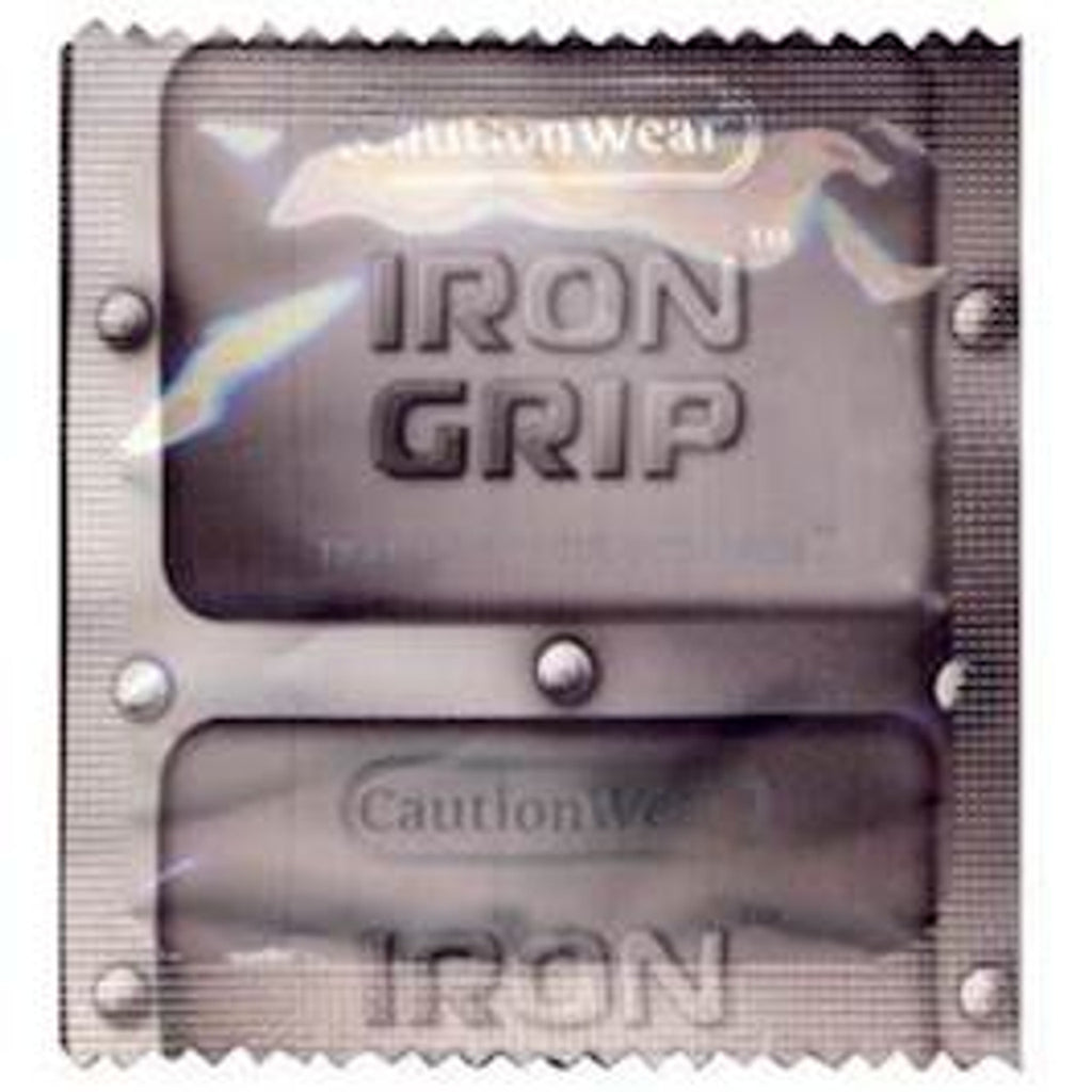 268937 - Caution Wear Iron Grip - Single Unit - Just for you desires