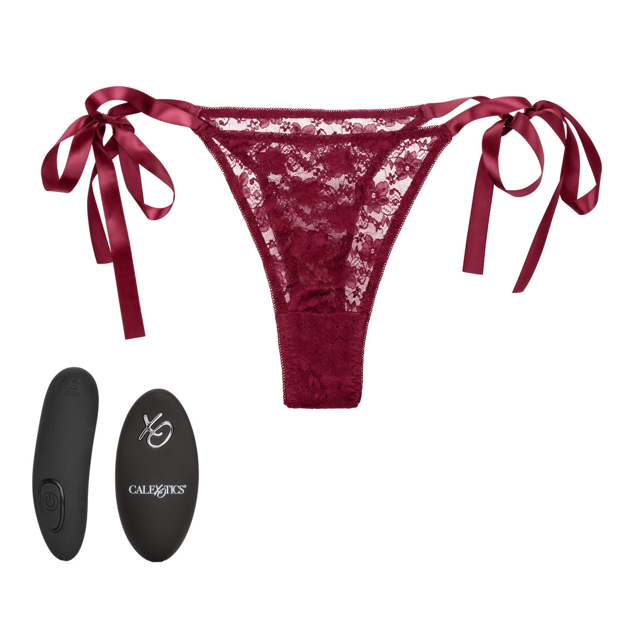 269047 - Remote Control Lace Thong Set - One Size - Just for you desires