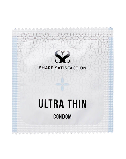 269814 - Share Satisfaction Ultra Thin Condom Single - Just for you desires