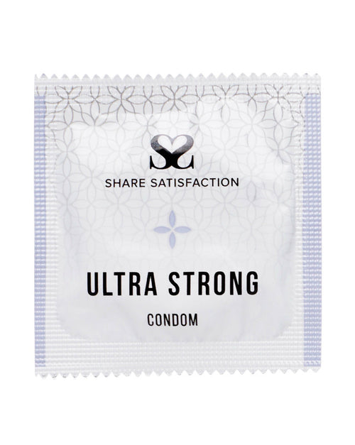 269815 - Share Satisfaction Ultra Strong Condom Single - Just for you desires