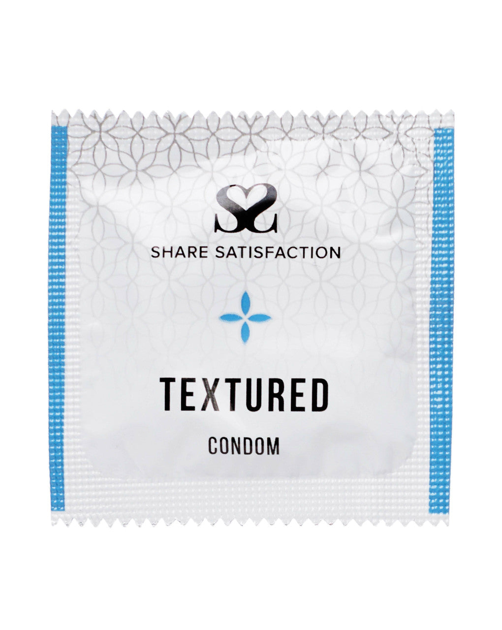 269822 - Share Satisfaction Textured Condom Single - Just for you desires
