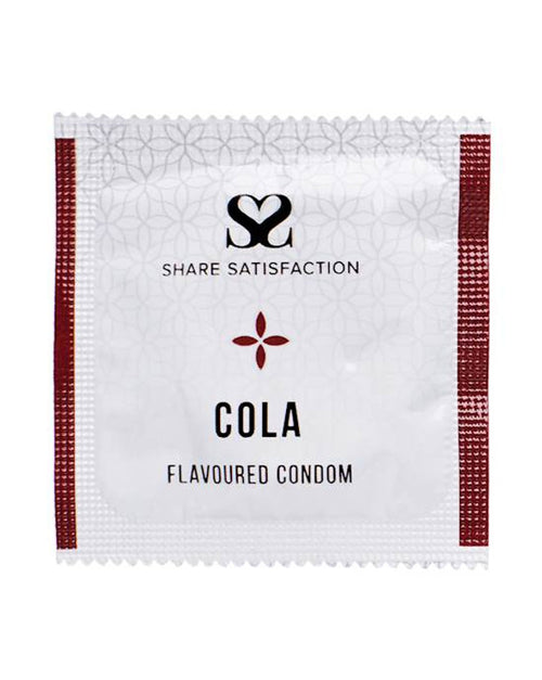 269828 - Share Satisfaction Cola Flavoured Condoms 3 Pack - Just for you desires