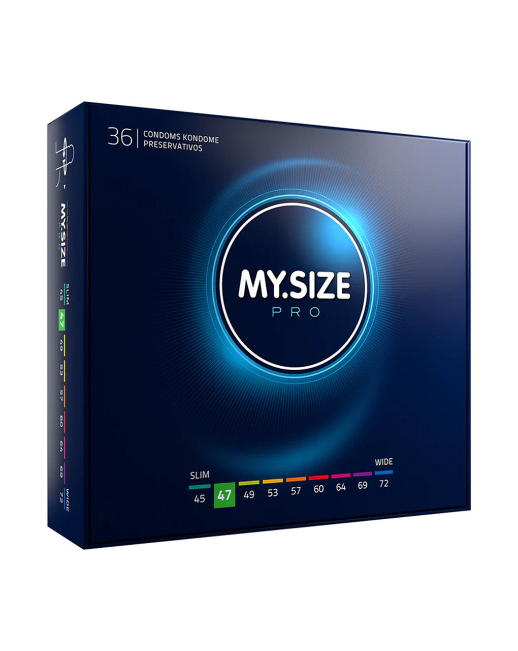 282508 - My Size Pro 47mm Condoms 36 Pack - Just for you desires