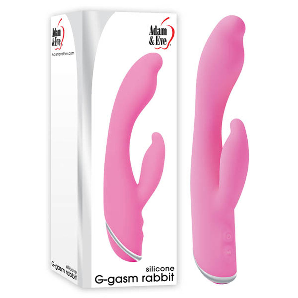 Adam & Eve G-Gasm Rabbit -  20.3 cm (8'') Rabbit Vibrator - Just for you desires