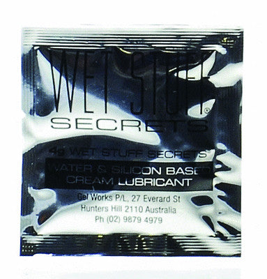 94570 - Wet Stuff  Secrets 4G Sachet - Just for you desires