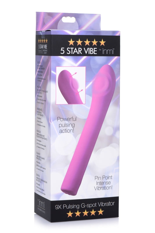 Inmi 5 Star 9 X Pulsing G Spot Vibe Pink - Just for you desires