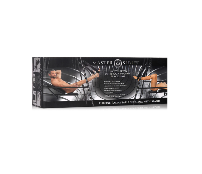 Master Series Throne - Adjustable Sex Sling with Stand - Just for you desires