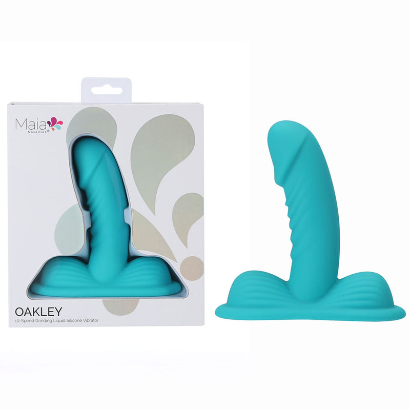 Maia OAKLEY -  -  USB Rechargeable Grinder Pad with 14 cm Vibrator - Just for you desires