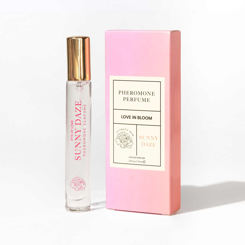 Eye Of Love Love In Bloom Sunny Daze Pheromone Perfume - 10ml - Floral & Citrus Scented Pheromone Parfum for Women to attract Men - 10 ml Spray - Just for you desires
