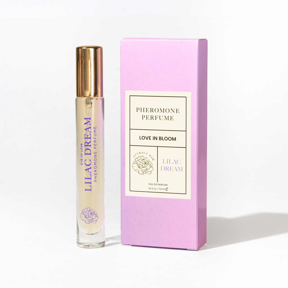 Eye Of Love Love In Bloom Lilac Dream Pheromone Perfume - 10ml - Vanilla Scented Pheromone Parfum for Women to attract Men - 10 ml Spray - Just for you desires