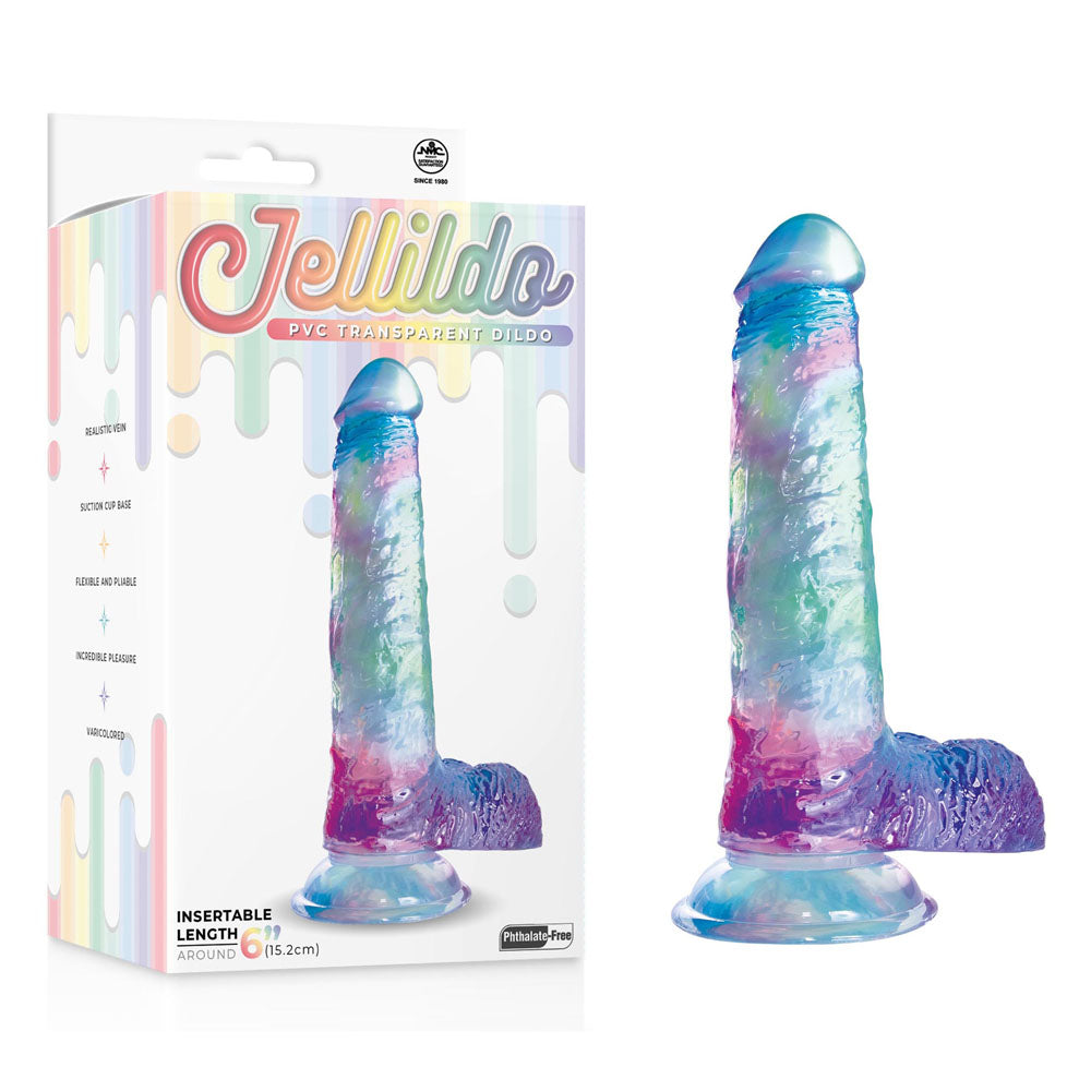 Jellido 15.2cm Dildo - Clear Coloured 15.2 cm Dildo - Just for you desires