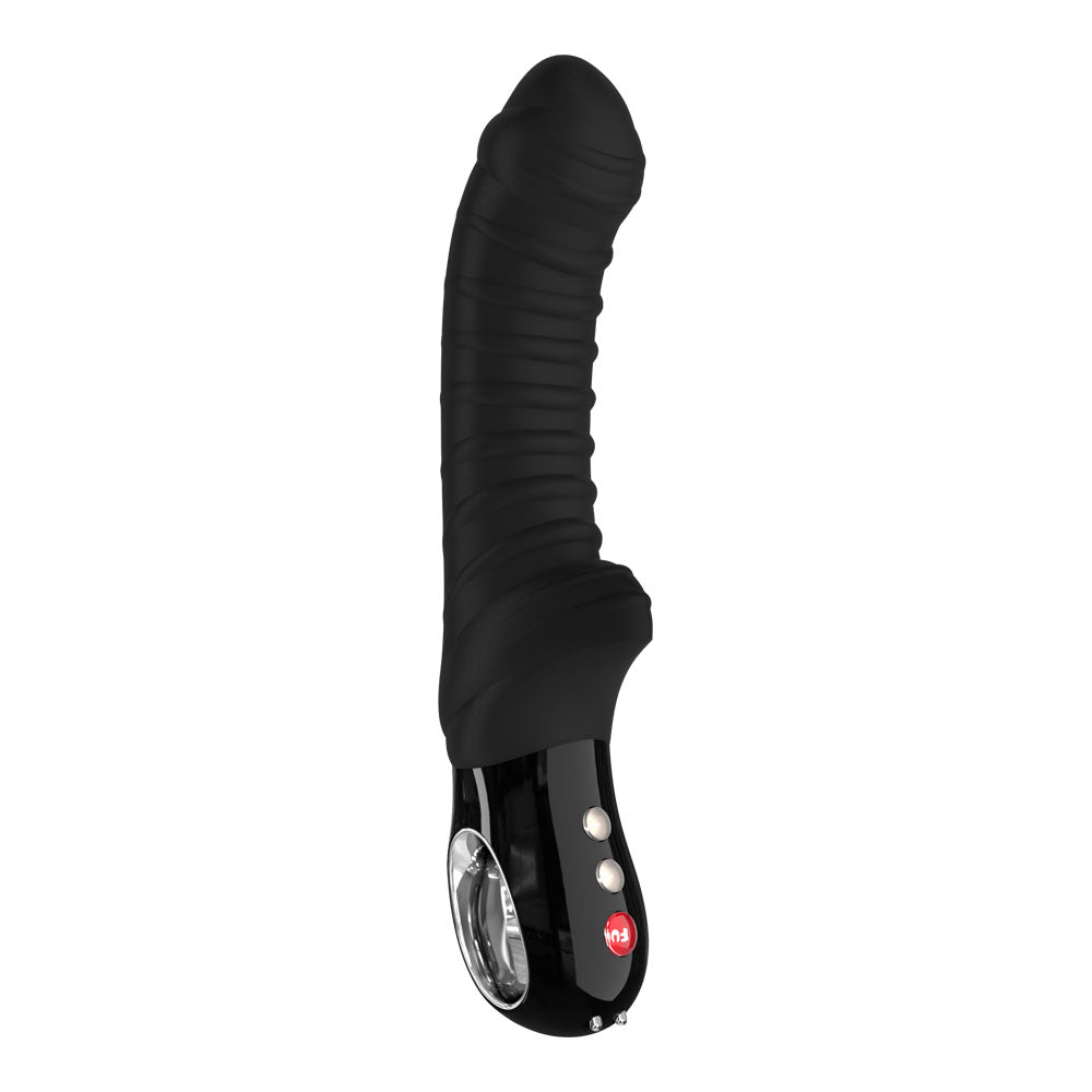Fun Factory TIGER black - Black 22.3 USB Rechargeable Vibrator - Just for you desires