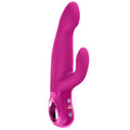 Fun Factory BI STRONIC IMMERSE Magenta - Magenta 22.1 cm USB-C Rechargeable Thrusting Vibrator - Just for you desires