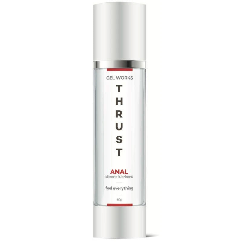 Wet Stuff Thrust - Anal Silicone Lubricant - 90 gram Airless Bottle - Just for you desires
