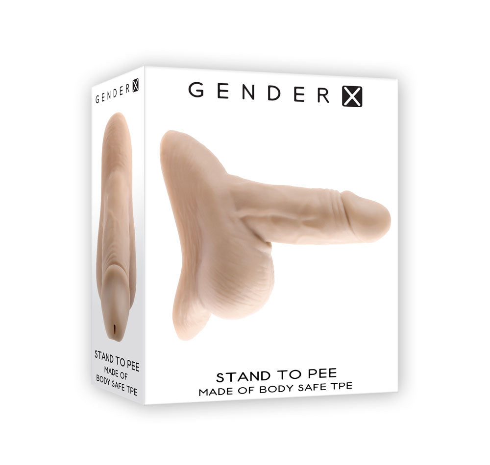 Gender X STAND TO PEE - Light - Flesh Realistic Stand-To-Pee Funnel - Just for you desires