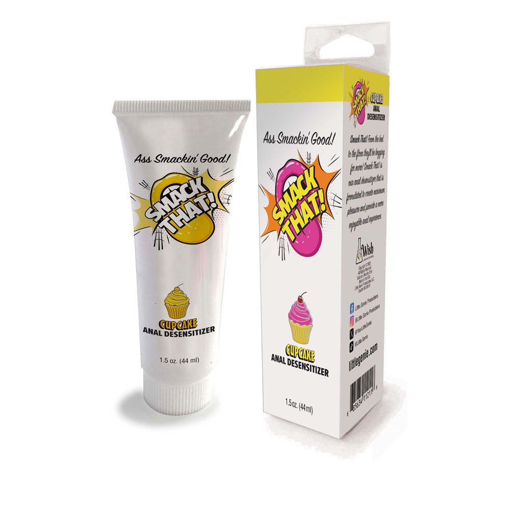 Smack That! Anal Desensitiser - Cupcake - Cupcake Flavoured Anal Desensitiser - 44 ml Tube - Just for you desires
