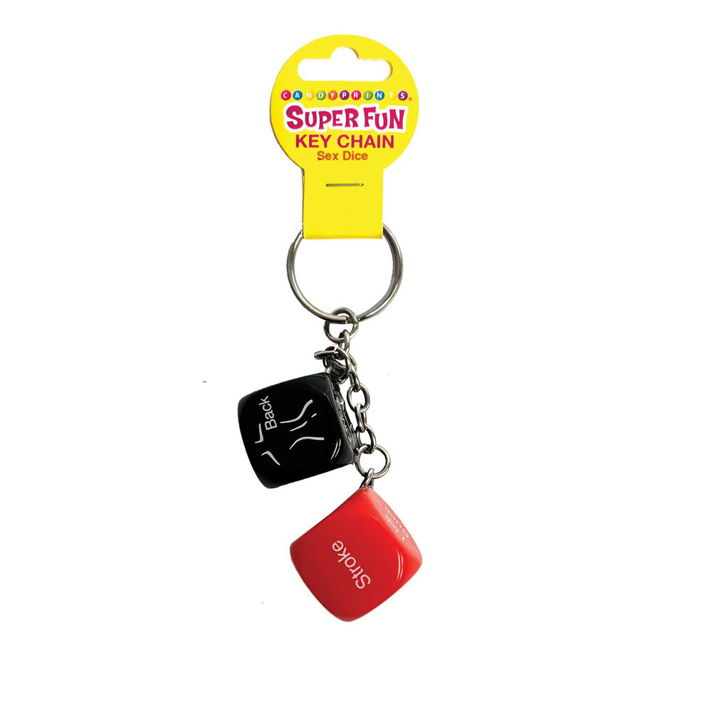 Super Fun Key Chain - Sex Dice - Erotic Dice Novelty Keychain - Just for you desires