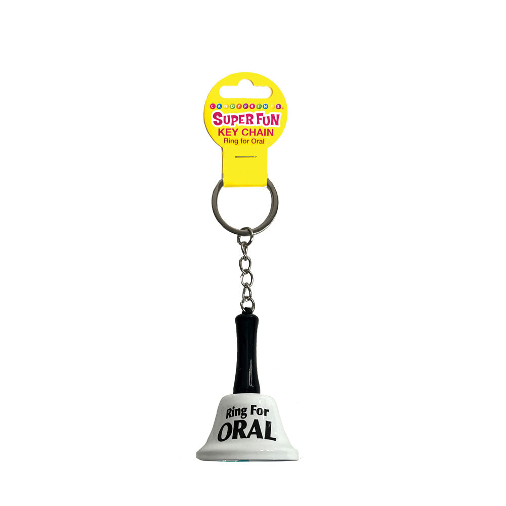 Super Fun Key Chain - Ring For Oral - Novelty Bell Keychain - Just for you desires