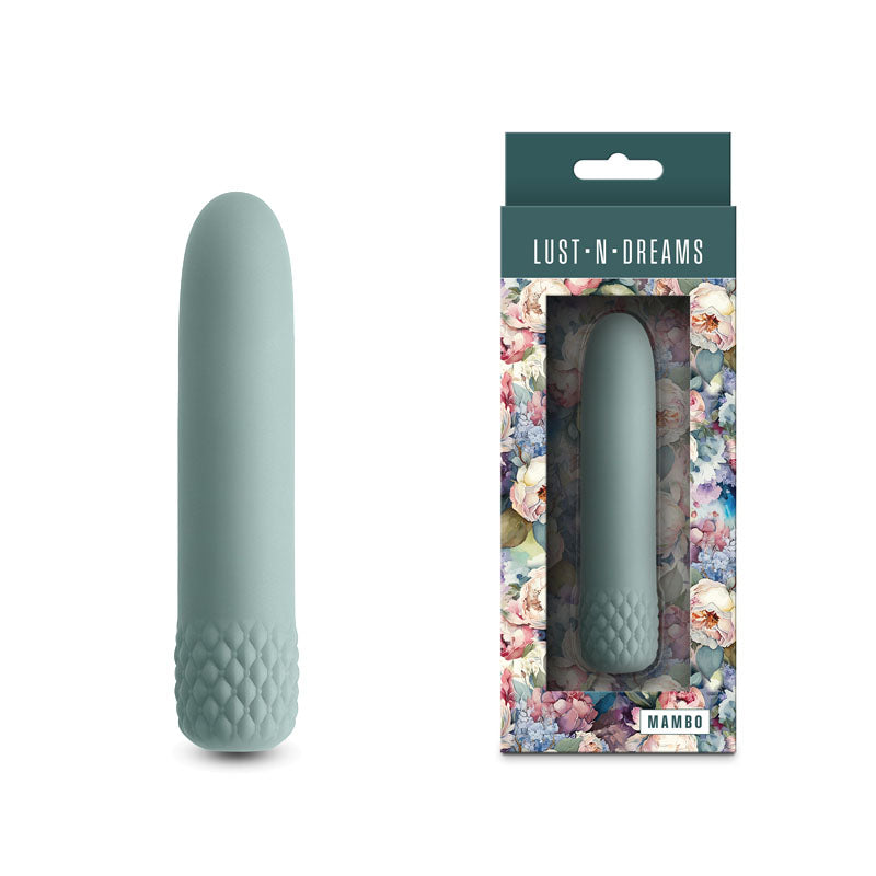 Lust-n-Dreams - Mambo - Sage - Green 12.2 cm USB Rechargeable Bullet - Just for you desires