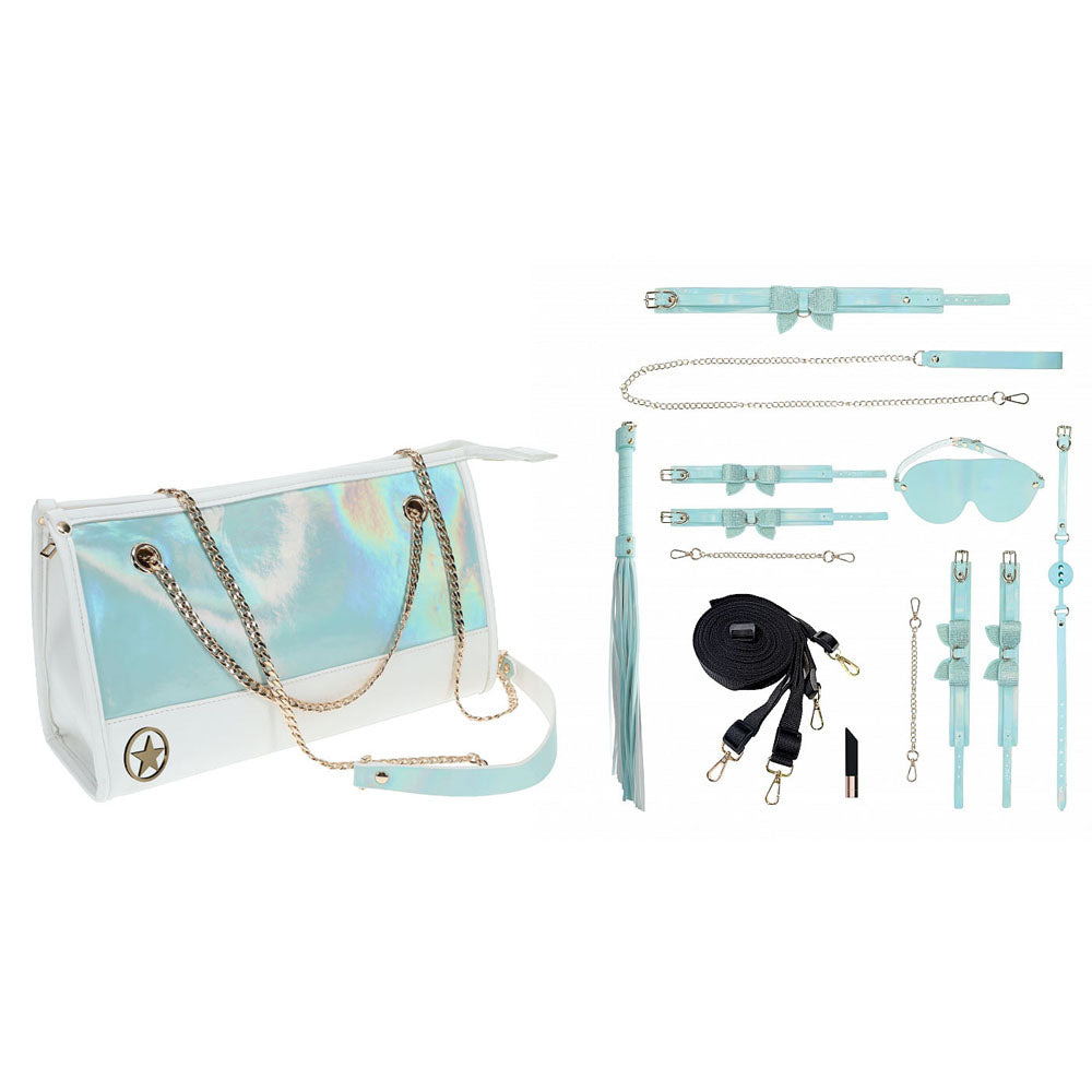 Ouch! Paris Collection Kit With Bag Blue - Just for you desires