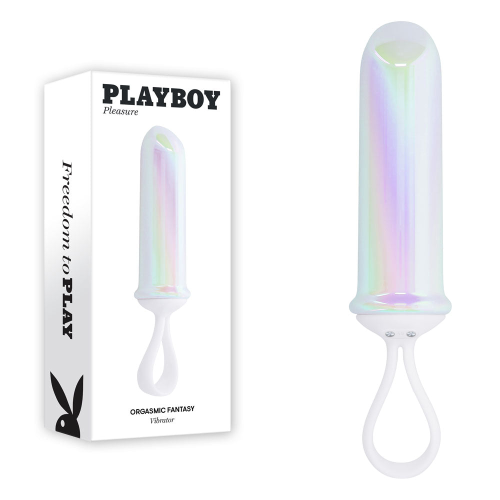 Playboy Pleasure ORGASMIC FANTASY - USB Rechargeable 13.5 cm Bullet - Just for you desires
