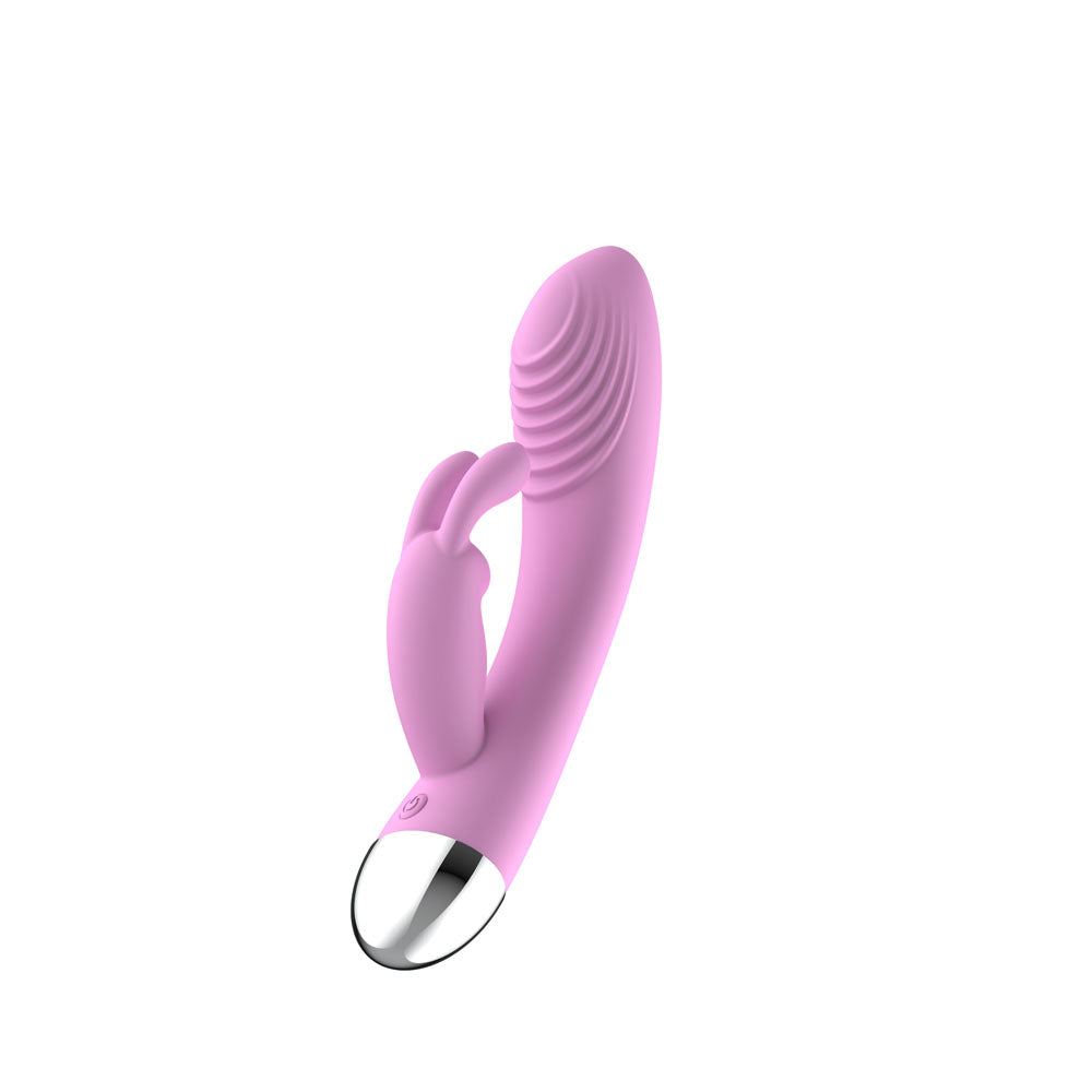 Passion Play Silicone Rabbit Vibrator -  18.6 cm USB Rechargeable Rabbit Vibrator - Just for you desires