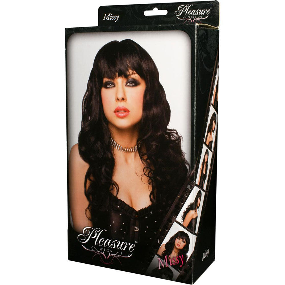 PLEASURE WIGS Missy - Black - Black Wig - Just for you desires