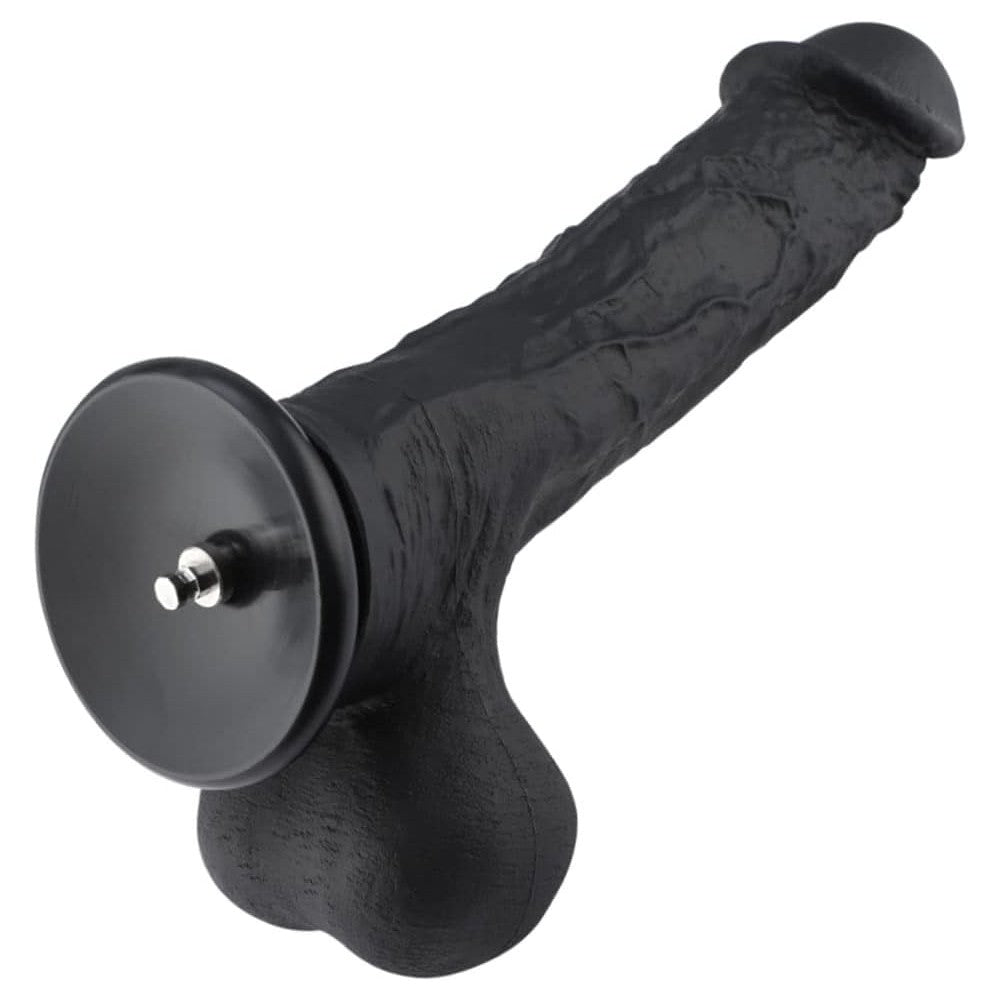 Hismith - 12.4" Silicone Black Super Size Dildo (KlicLok) - Just for you desires