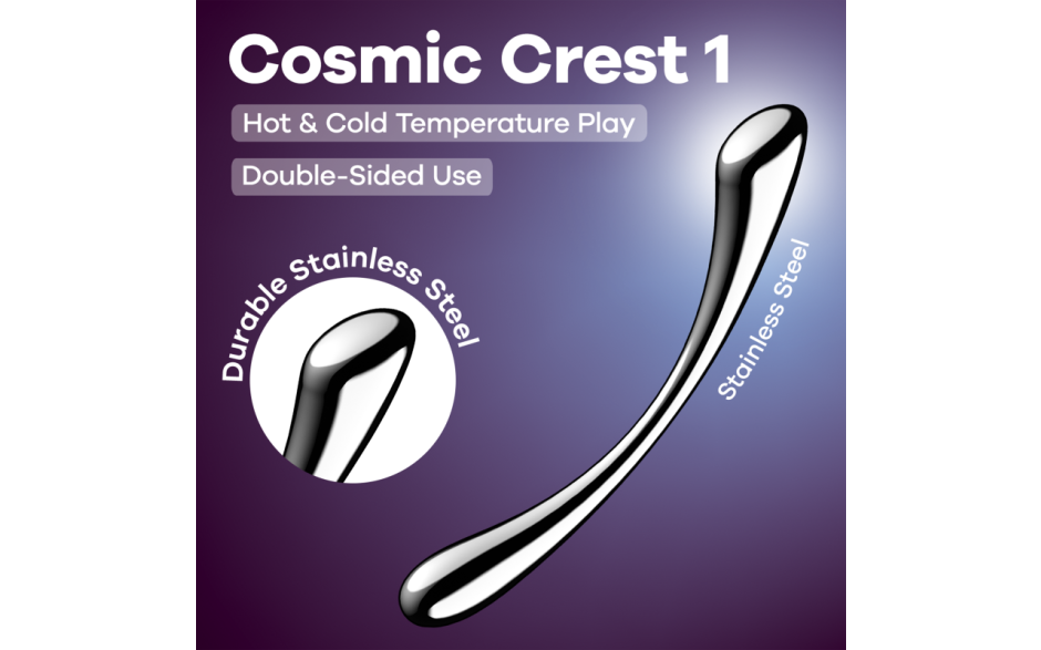 Satisfyer Cosmic Crest 1 Silver - Just for you desires