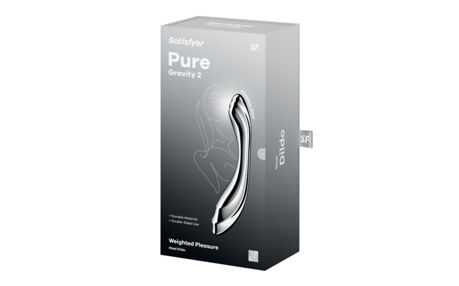 Satisfyer Pure Gravity 2 Silver - Just for you desires
