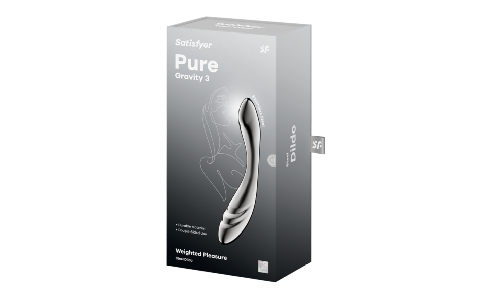 Satisfyer Pure Gravity 3 Silver - Just for you desires