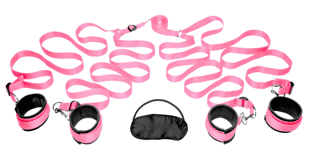 Bedroom Restraint Kit Pink - Just for you desires