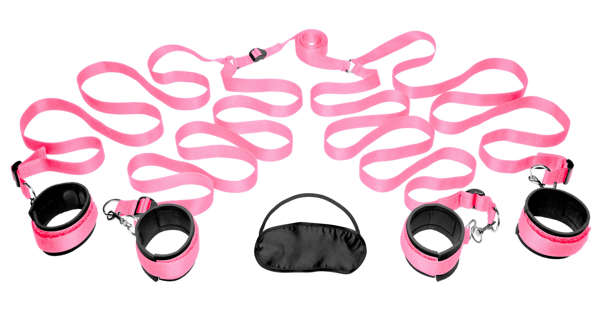 Bedroom Restraint Kit Pink - Just for you desires