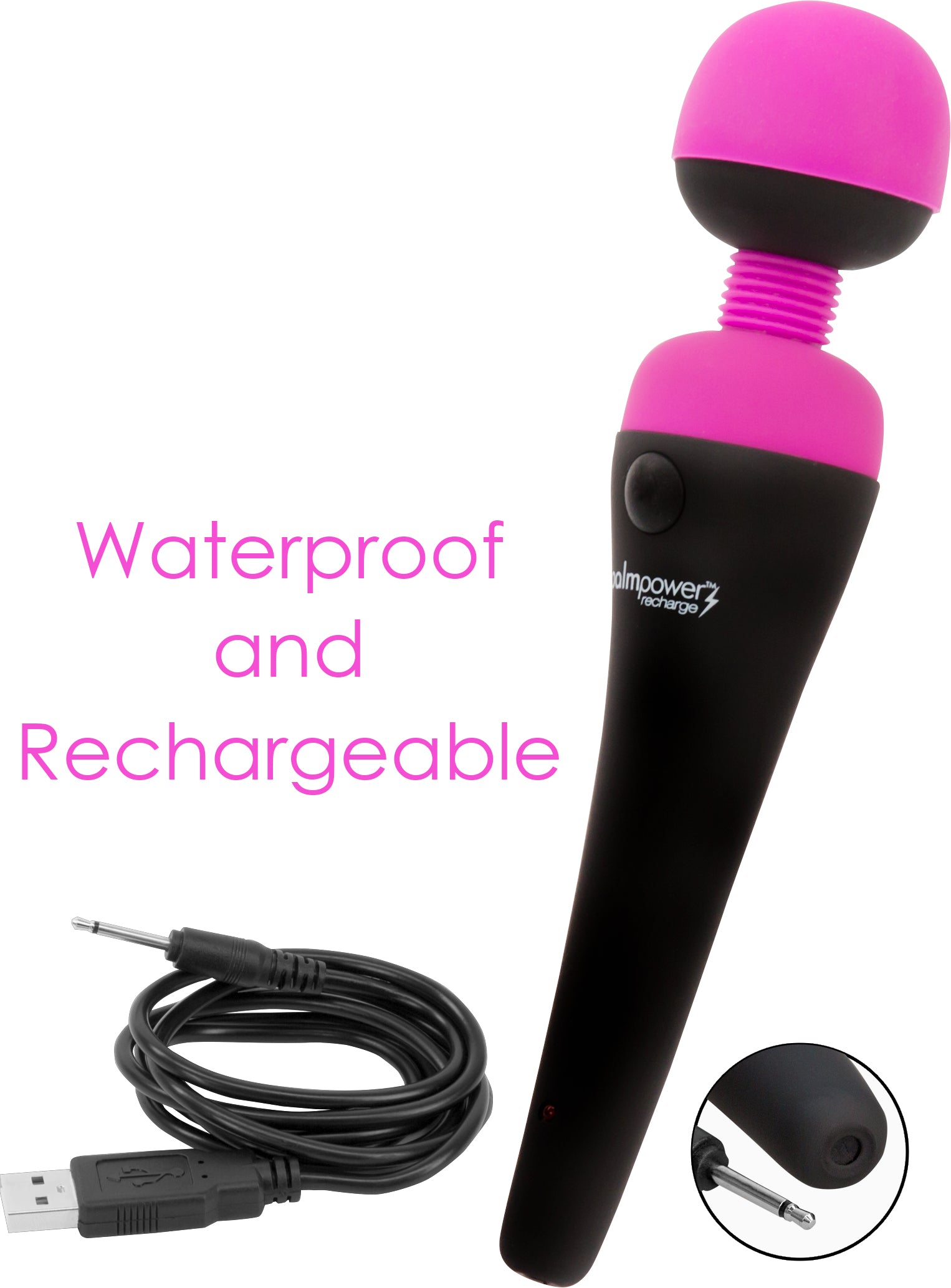 Palm Power Recharge Personal Massager Waterproof - Just for you desires