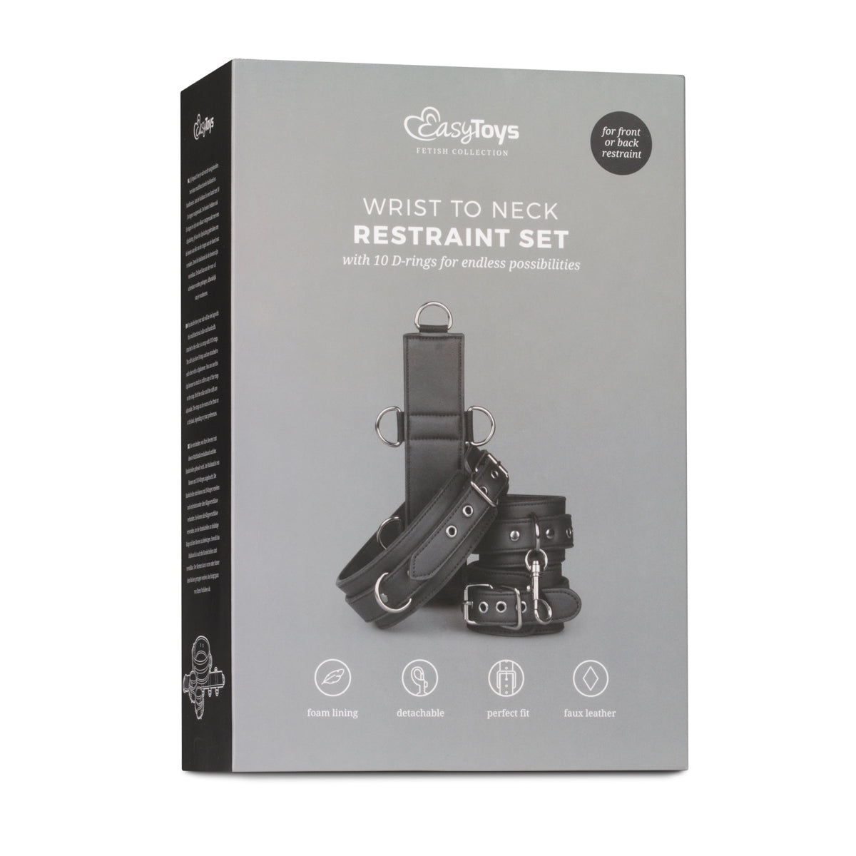 Neck and Wrist Restraint - Just for you desires