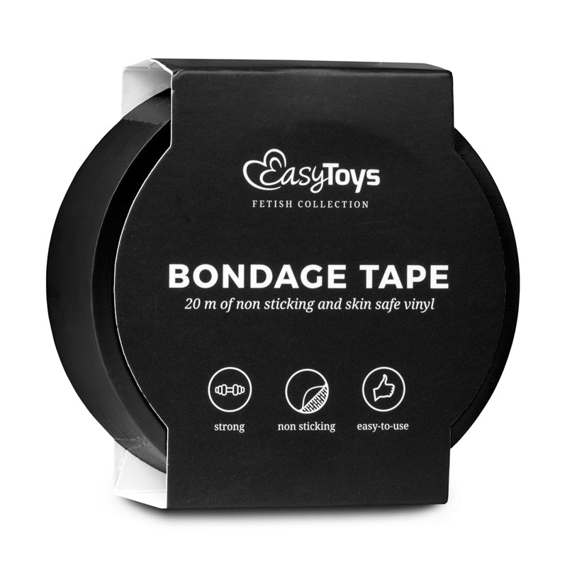 Bondage Tape Black - Just for you desires