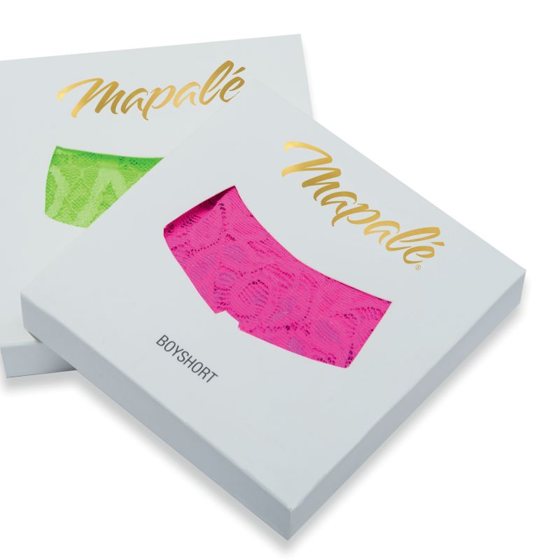 Lace Boyshort Black - Just for you desires