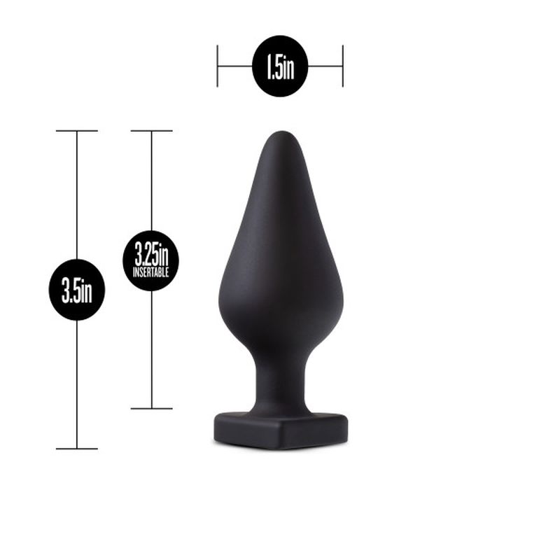 Temptasia Spank Me Butt Plug Black - Just for you desires