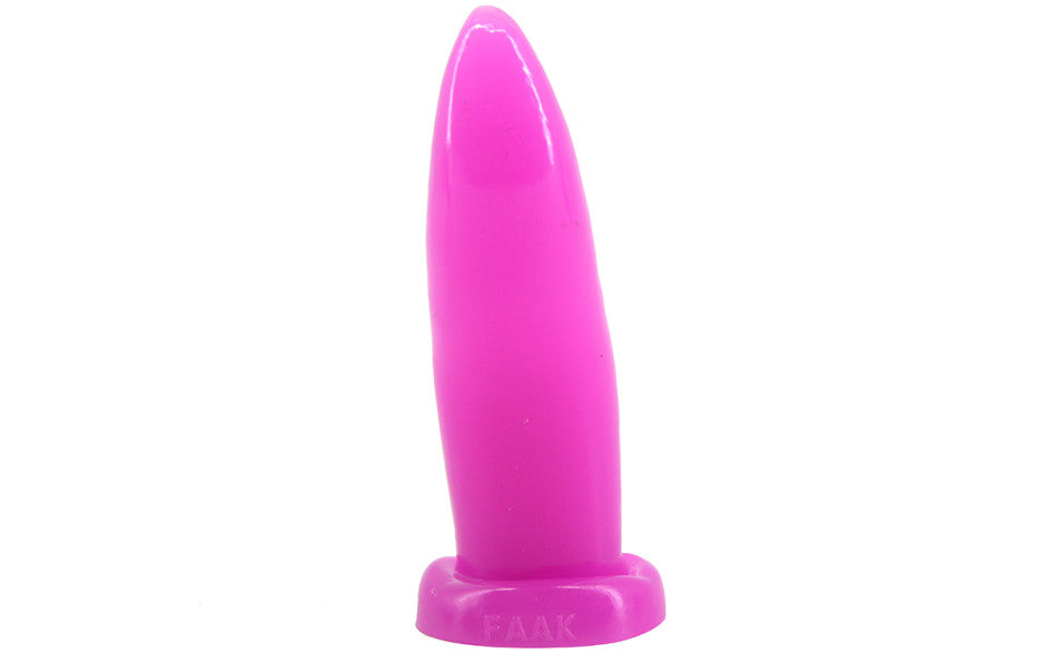 Tongue Shape Anal Plug Purple - Just for you desires