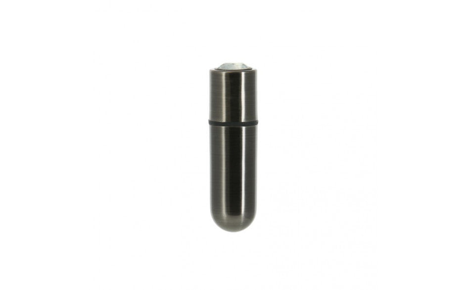 Power Bullet First Class Rechargeable Bulllet w Crystal Gun Metal - Just for you desires