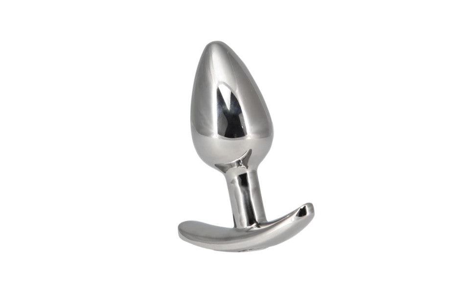 Pillow Talk Sneaky Luxurious Stainless Steel Anal Plug w Swarovski Crystal - Just for you desires