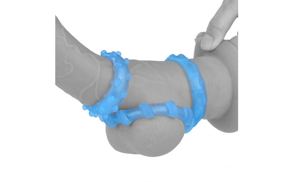 Lumino Play Penis Rings 3 Pc - Just for you desires