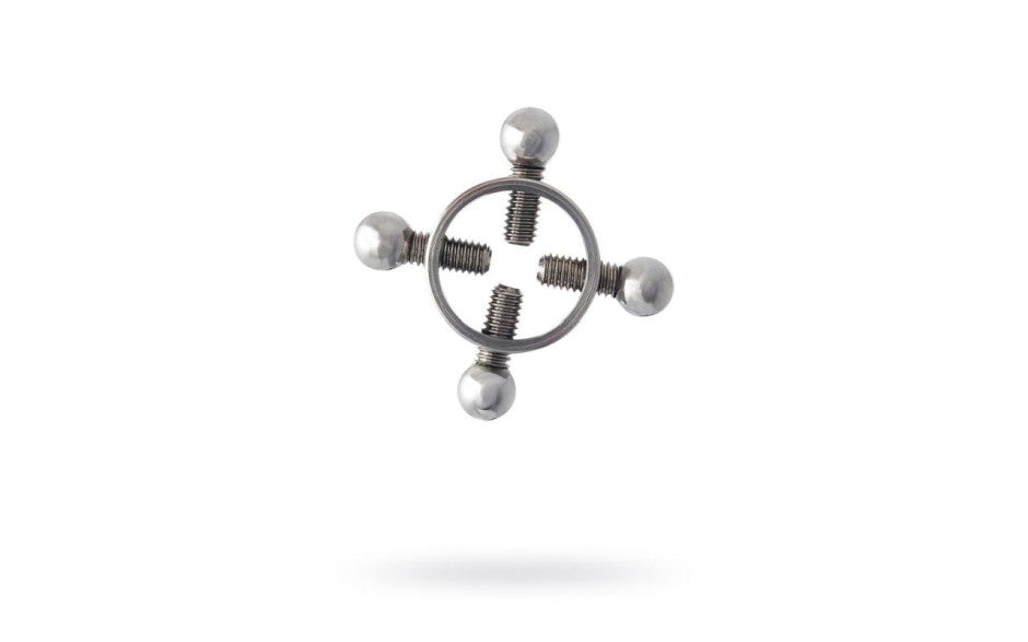 Silver Metal 2 Pc Nipple Clamps - Just for you desires