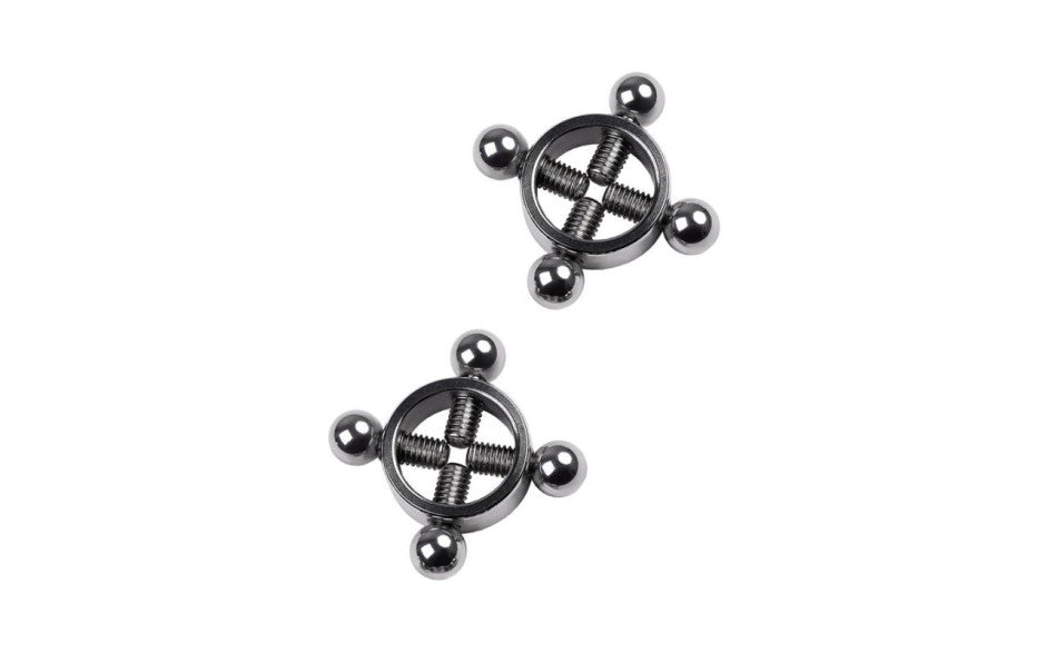 Silver Metal 2 Pc Nipple Clamps - Just for you desires