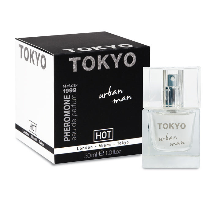 Hot Pheromone Tokyo - Urban Man - Pheromone Cologne for Men - 30ml - Just for you desires