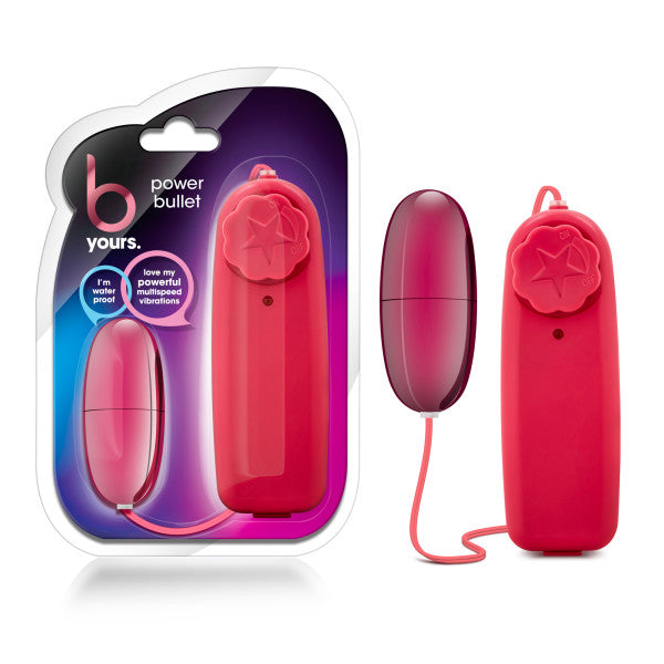 B Yours - Power Bullet - Cerise 5.3 cm (2.1'') Bullet - Just for you desires