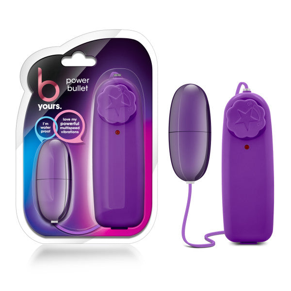 B Yours - Power Bullet - Purple 5.3 cm (2.1'') Bullet - Just for you desires