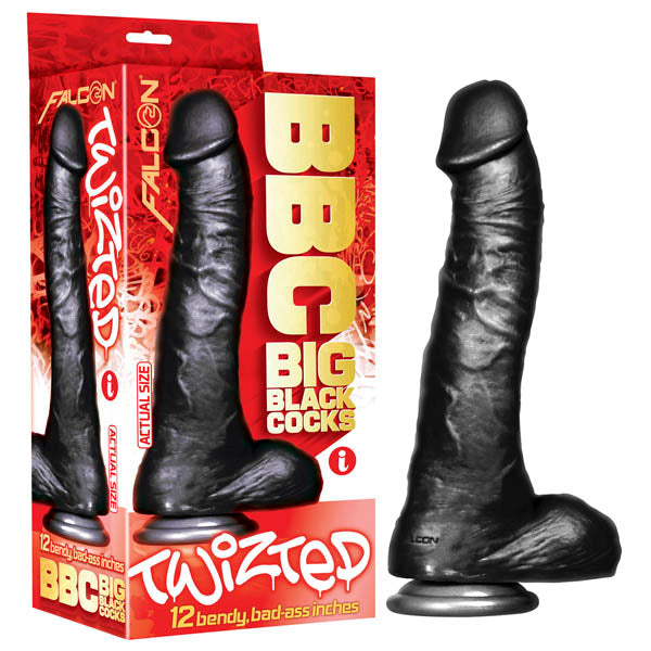 BBC (Big Black Cocks) - Twizted - Black 30.5 cm (12'') Dong - Just for you desires